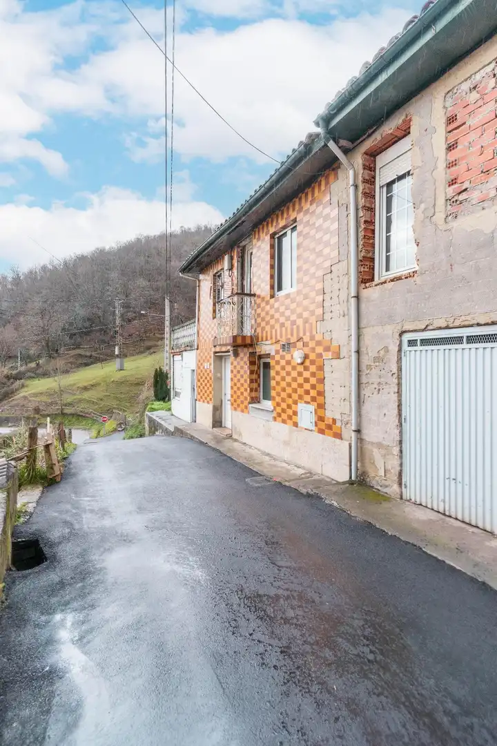 Vista exterior de Finca rústica en venta en Mieres (Asturias) con Terraza