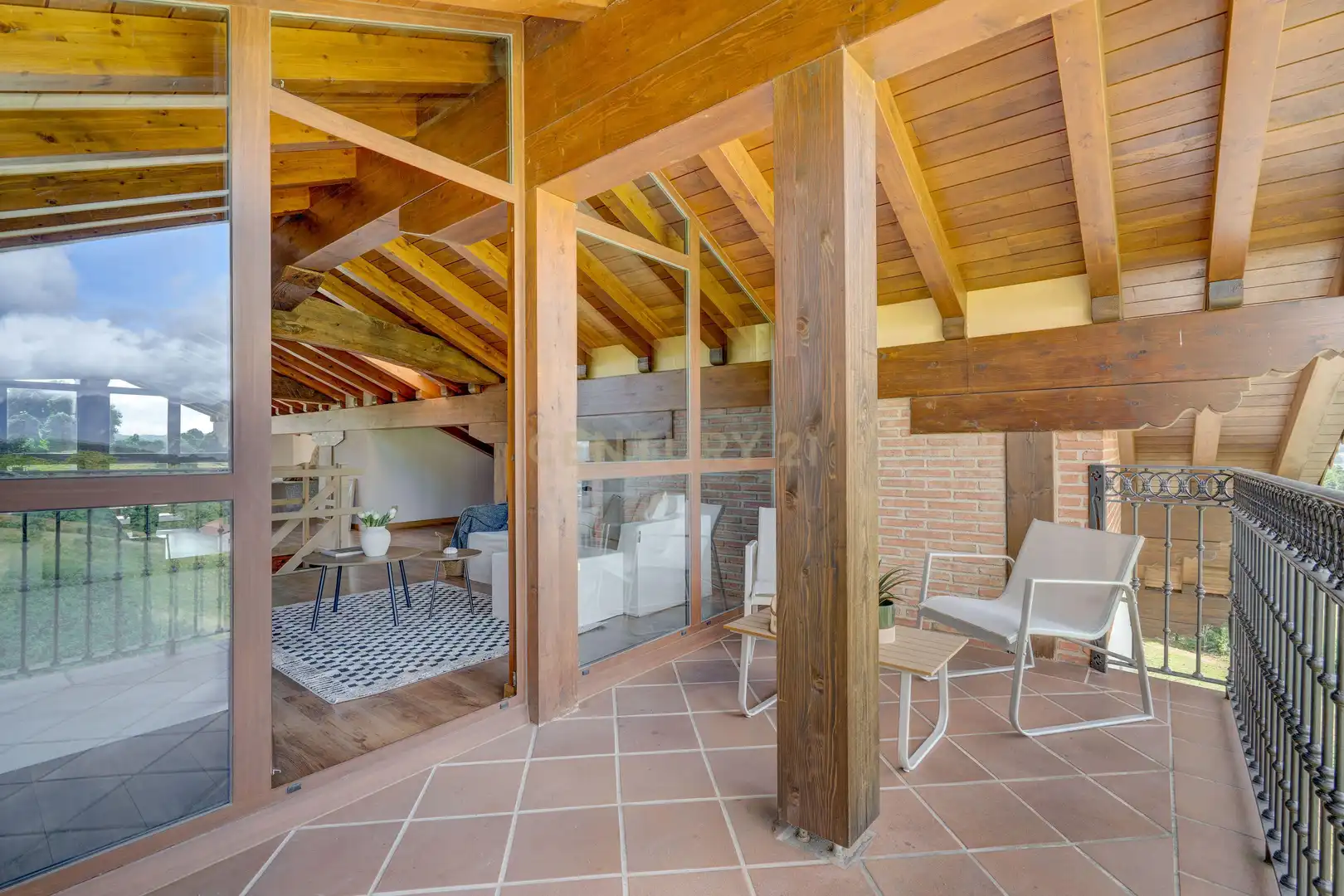 Terrassa de Casa o xalet en venda en Larraun