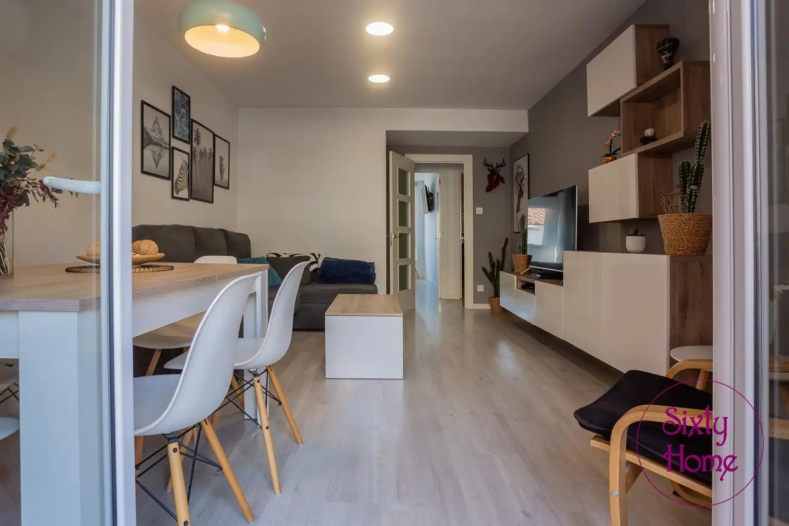 Sala d'estar de Pis en venda en Zaragoza amb Aire condicionat, Calefacció i Terrassa
