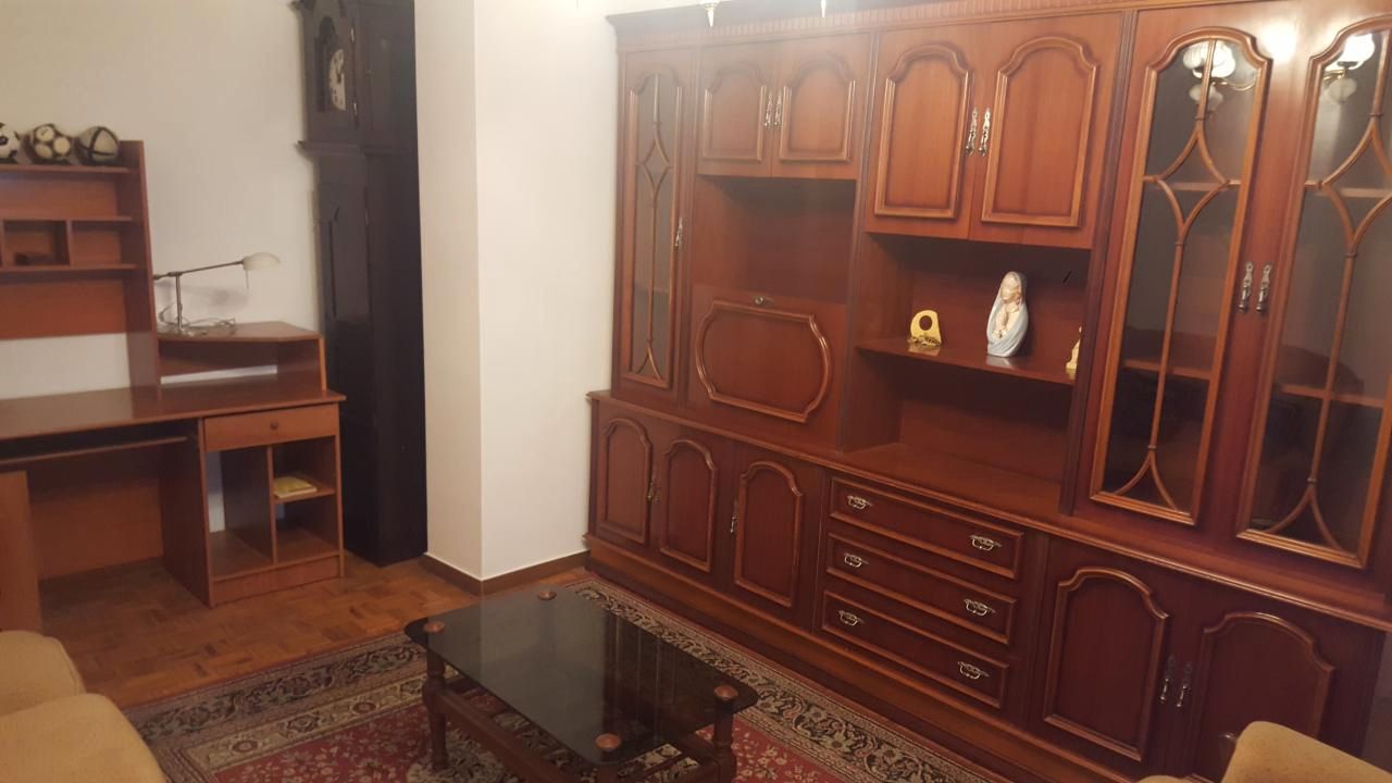 Living room of Flat to rent in Ourense Capital   with Heating, Parquet flooring and Furnished