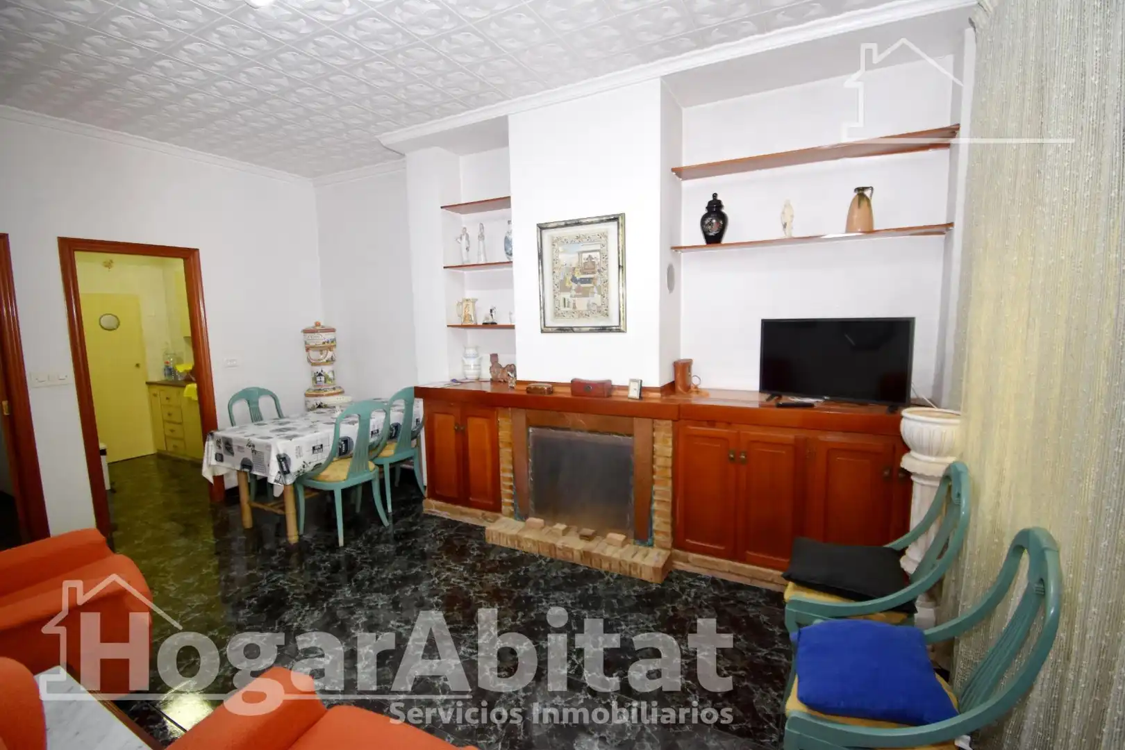 Sala de estar de Casa o chalet en venta en Algemesí con Aire acondicionado, Terraza y Trastero