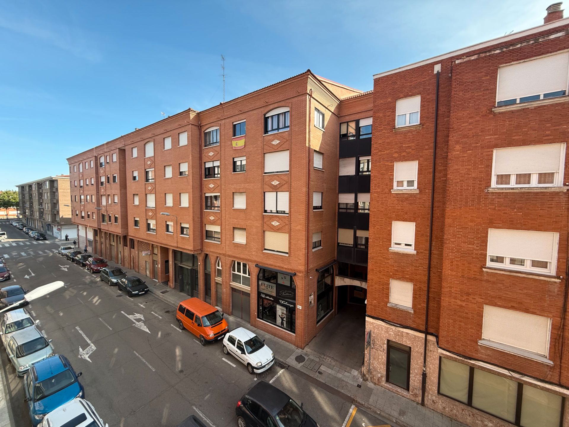 Vista exterior de Pis en venda en Palencia Capital amb Calefacció, Traster i Moblat