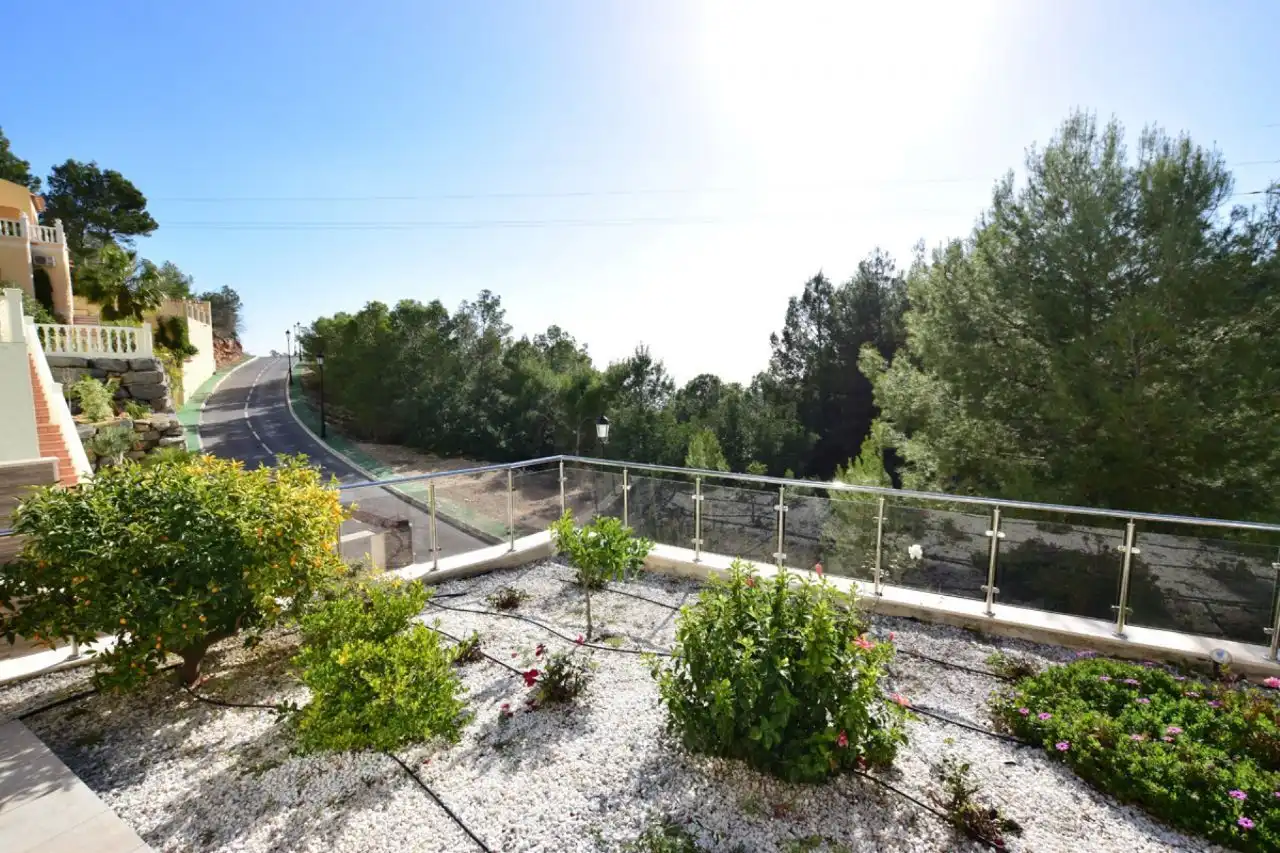 Jardín de Casa o chalet en venta en Altea con Aire acondicionado, Jardín privado y Trastero