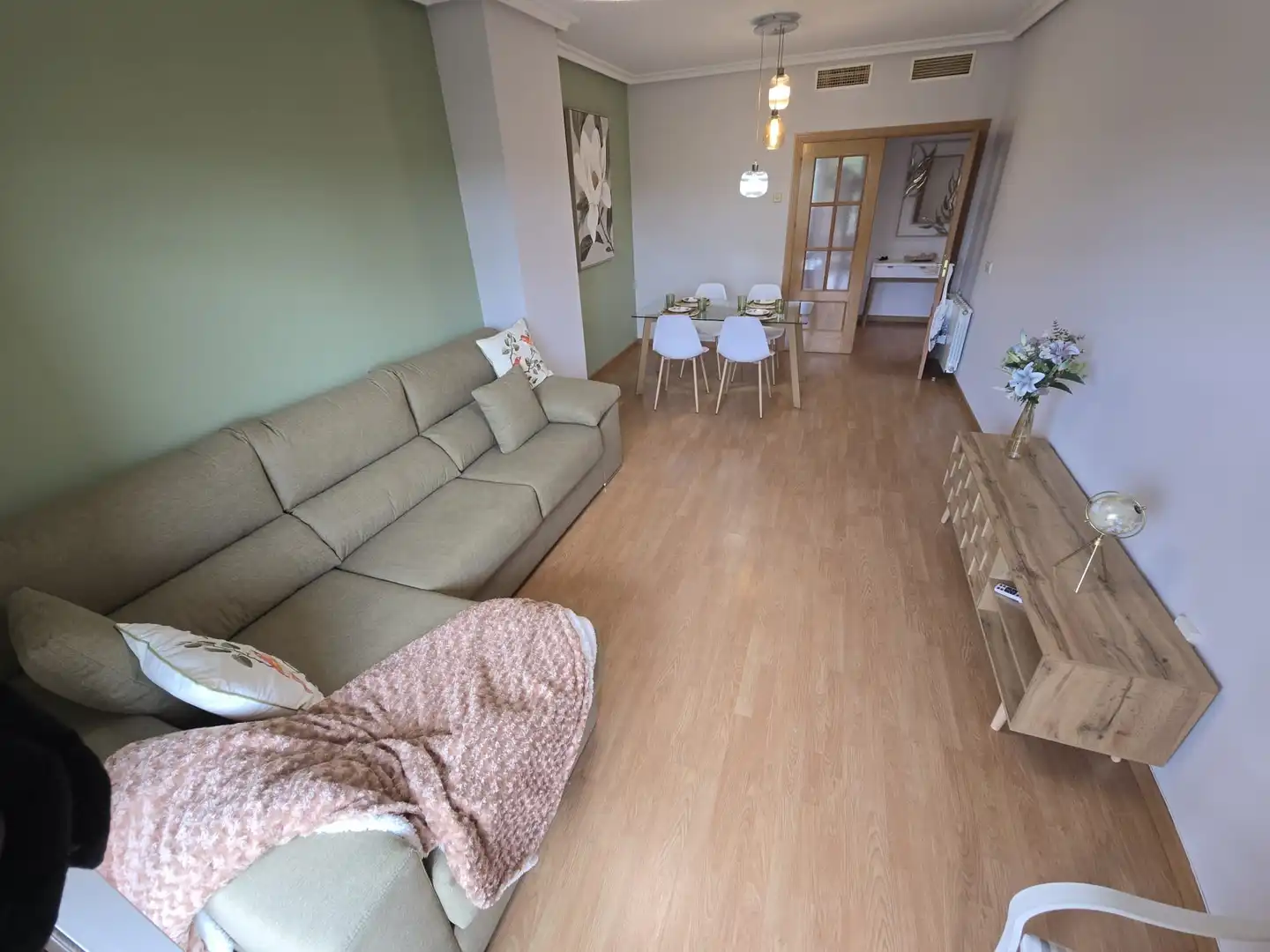 Living room of Flat for rent in Cáceres  with Air Conditioner, Heating and Terrace