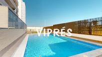 Swimming pool of Flat for sale in Cáceres Capital  with Air Conditioner, Heating and Terrace