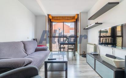 Living room of Flat for sale in  Madrid Capital  with Air Conditioner, Heating and Storage room