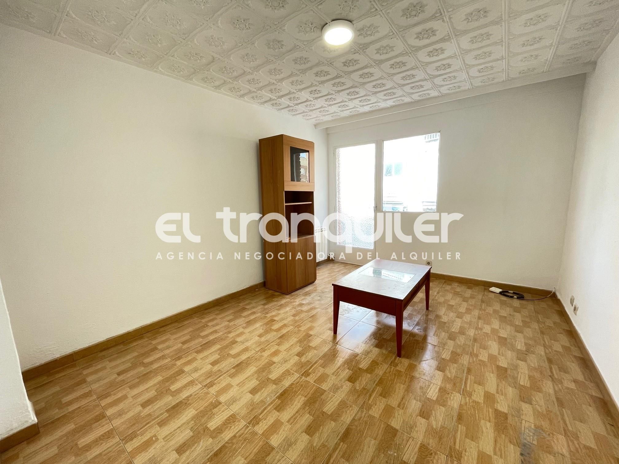 Sala d'estar de Pis de lloguer en Móstoles amb Parquet, Terrassa i Rentadora