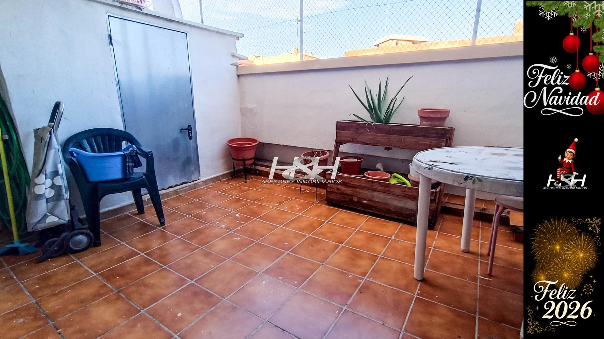 Terrace of Flat for sale in Burjassot  with Air Conditioner, Terrace and Storage room