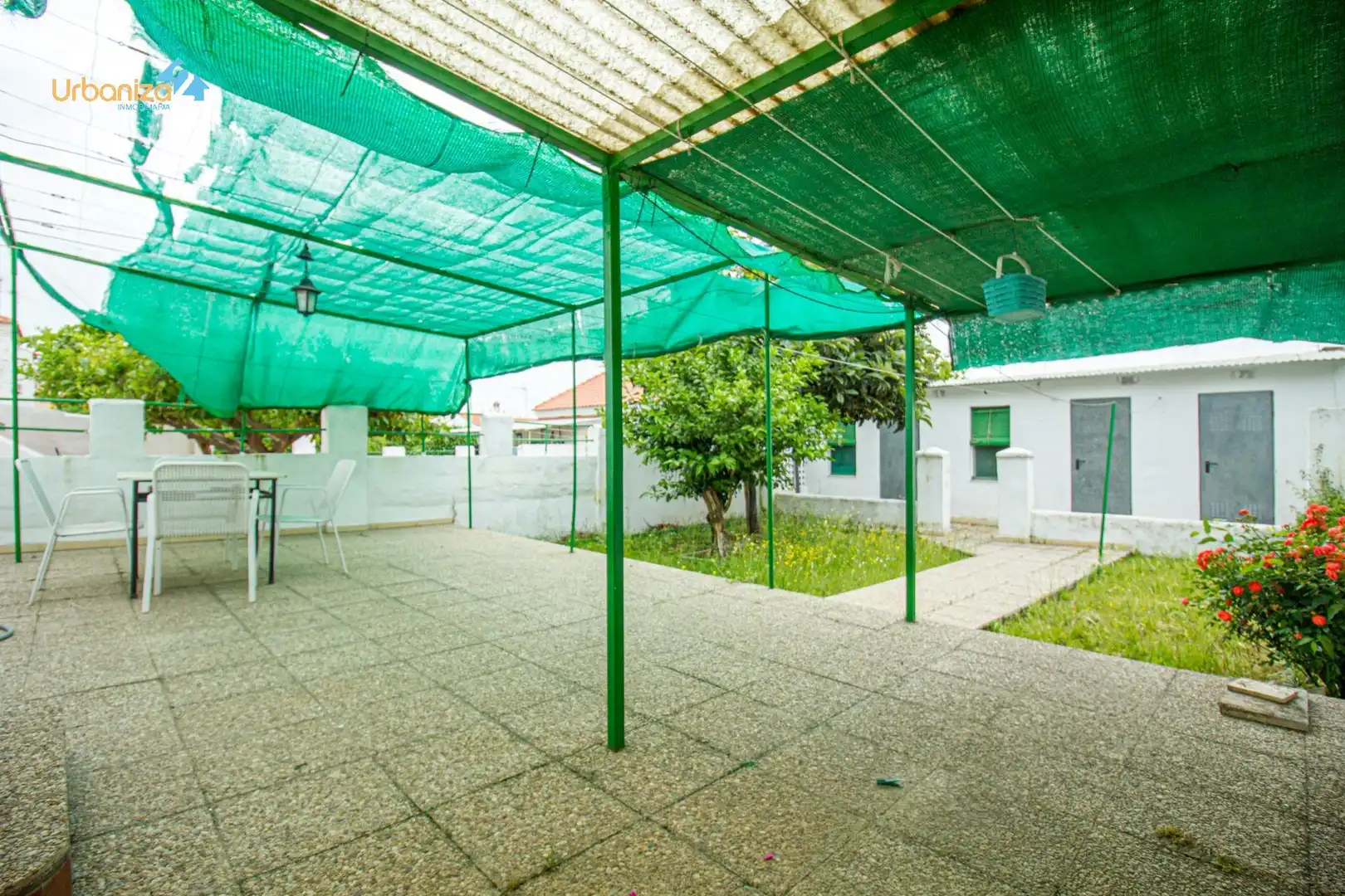 Terraza de Casa adosada en venta en Badajoz Capital con Aire acondicionado, Jardín privado y Terraza