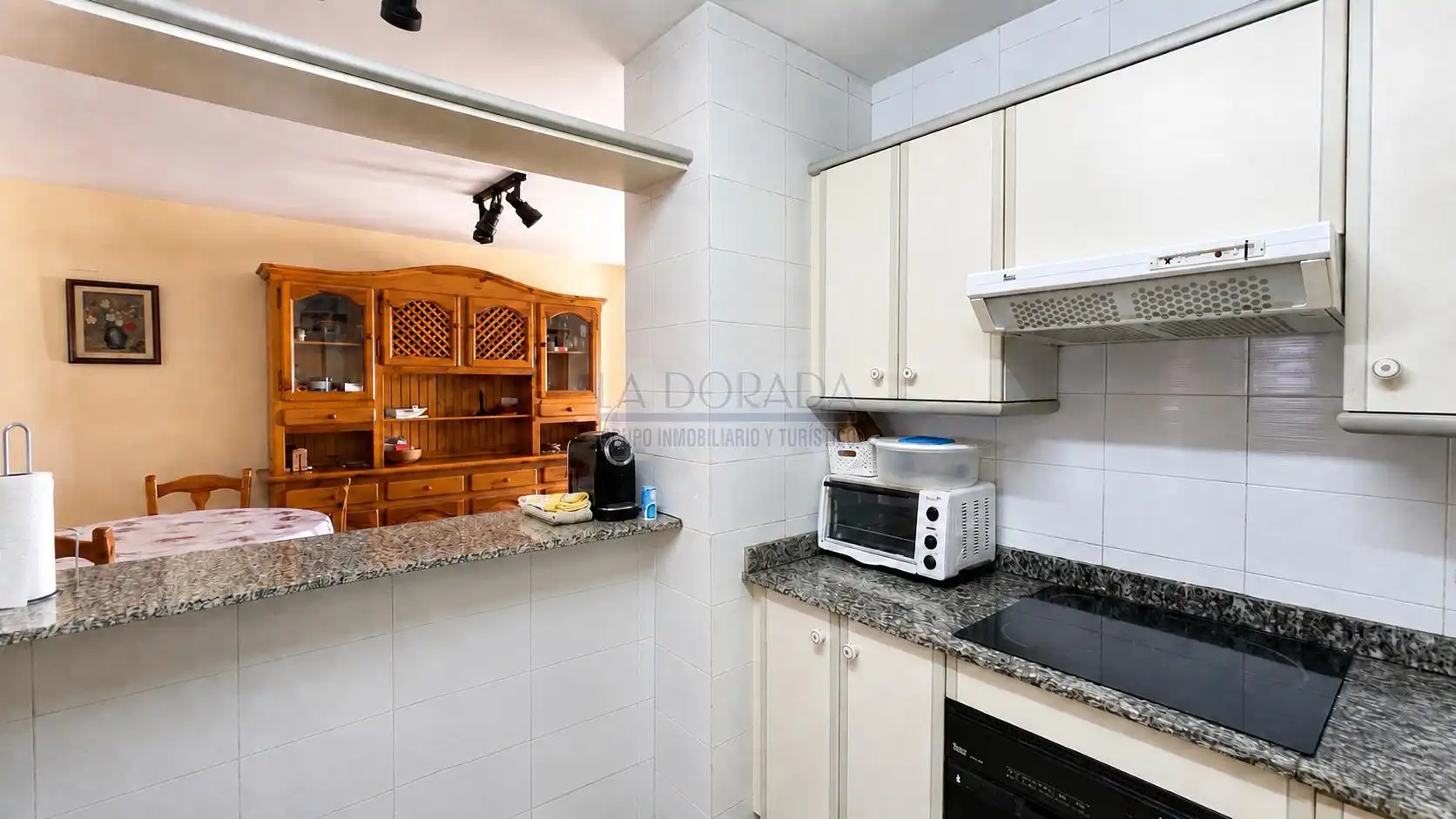 Kitchen of Flat for sale in Cambrils  with Air Conditioner, Terrace and Furnished
