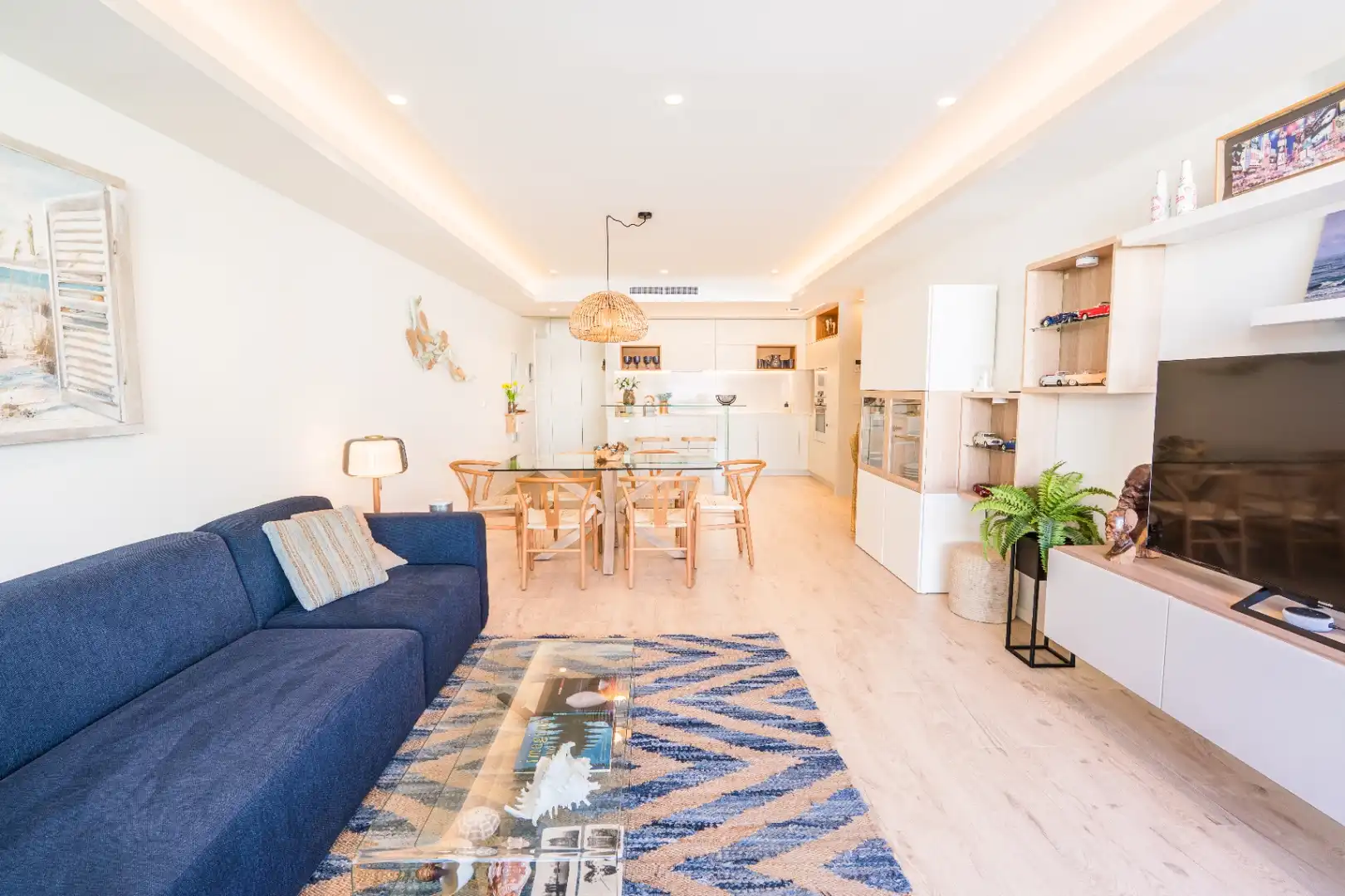 Sala d'estar de Apartament en venda en Pedreguer amb Aire condicionat, Calefacció i Terrassa