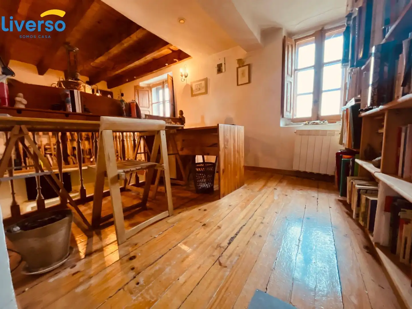Dining room of Houses for sale in Revillarruz  with Heating, Terrace and Furnished