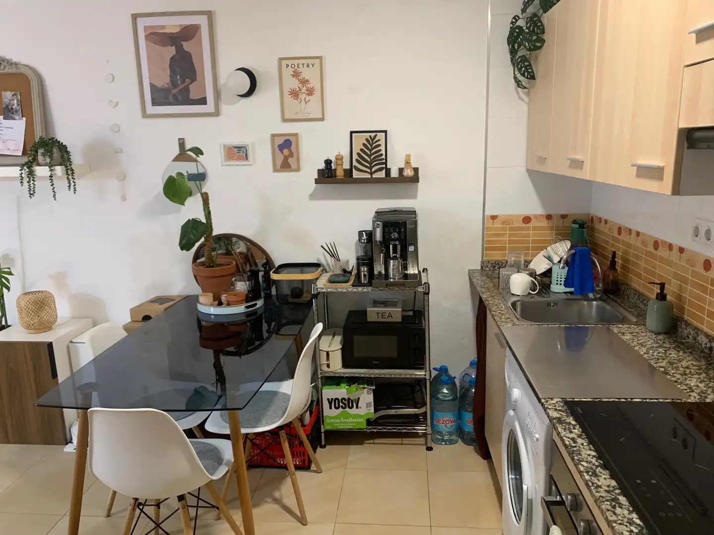 Cocina de Apartamento en venta en Roda de Berà con Aire acondicionado, Calefacción y Terraza