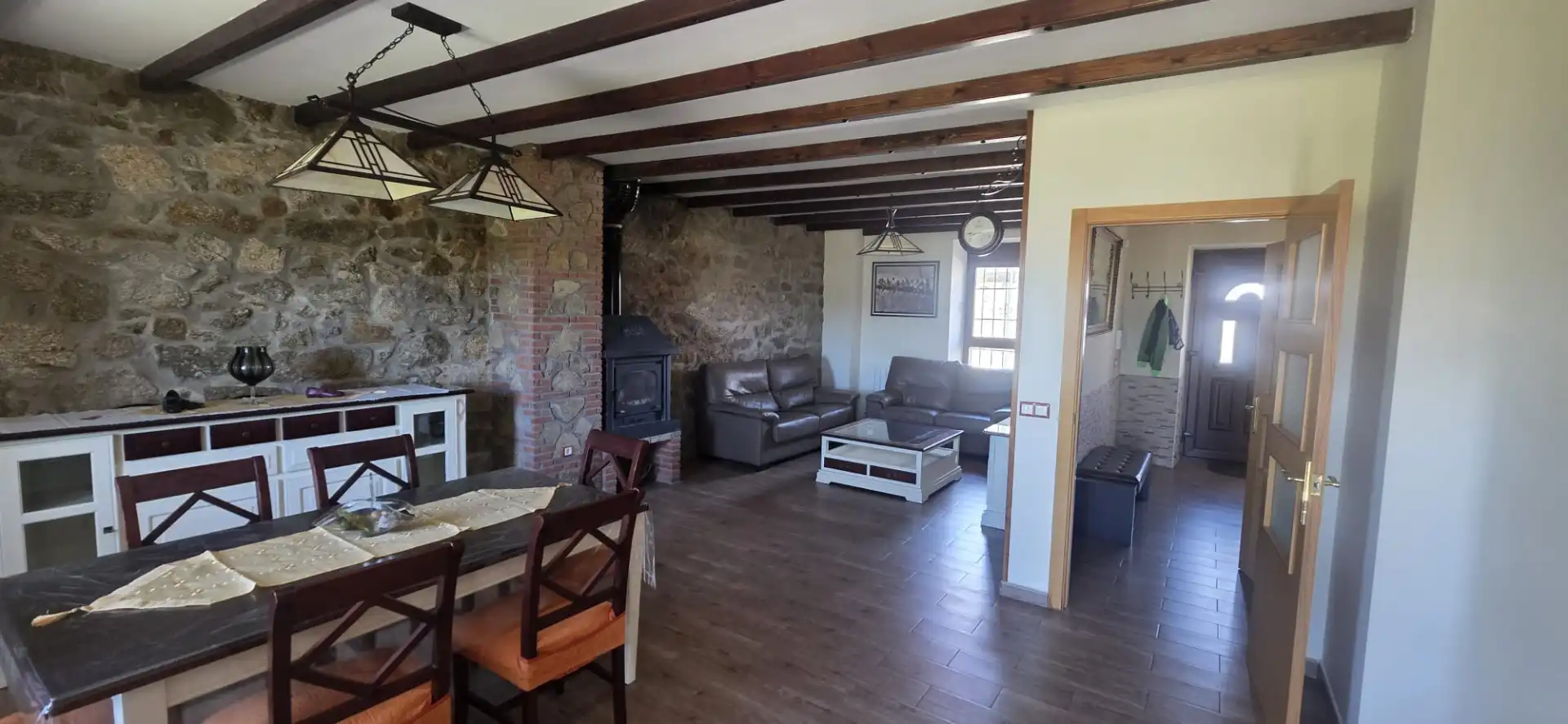 Sala de estar de Casa o chalet en venta en La Cabeza de Béjar  con Calefacción y Amueblado