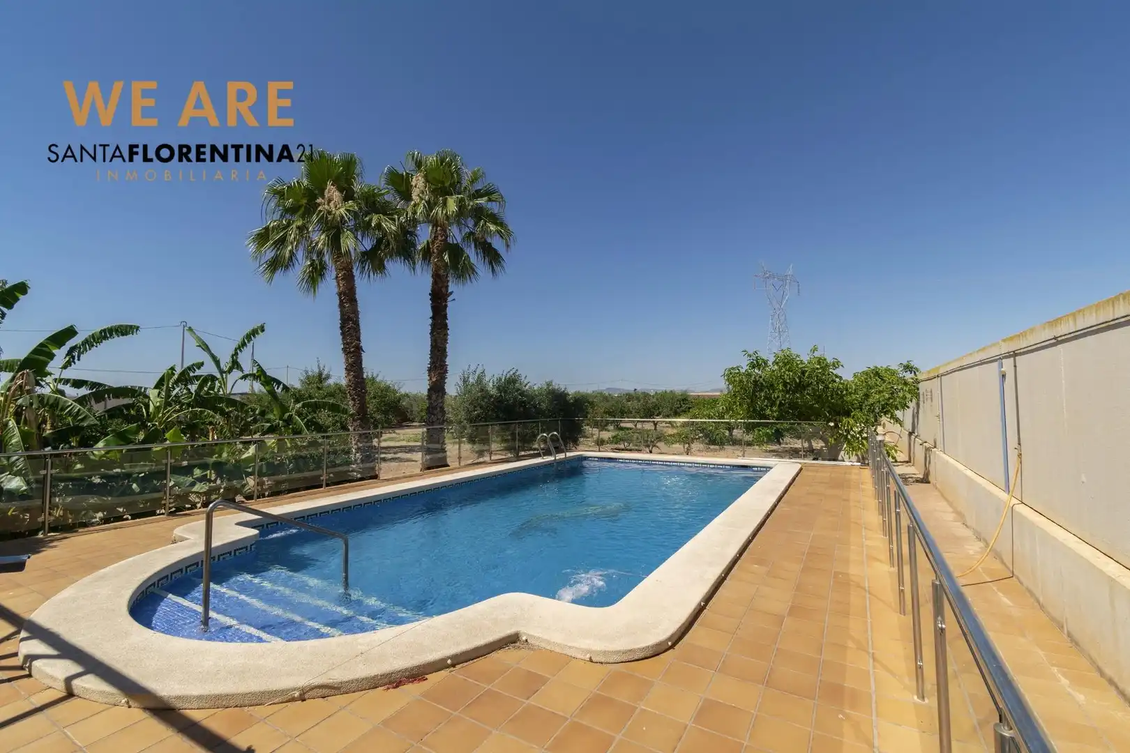 Schwimmbecken von Country house zum Verkauf in Cartagena mit Heizung, Privatgarten und Terrasse