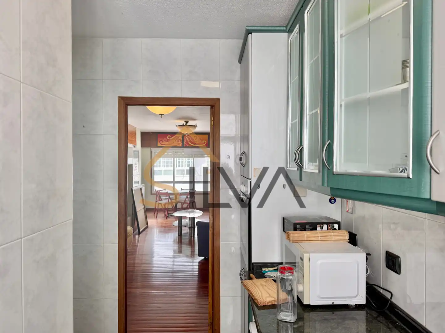 Cocina de Piso en venta en Lugo con Calefacción, Trastero y Amueblado