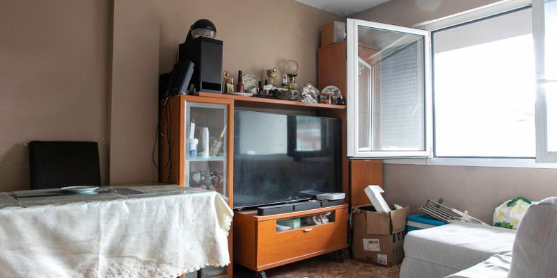 Sala d'estar de Pis en venda en Bilbao 