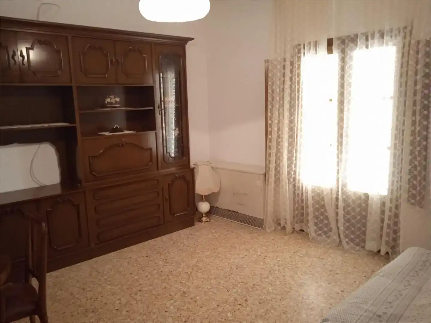 Sala de estar de Piso en venta en Mazaleón con Amueblado y Balcón