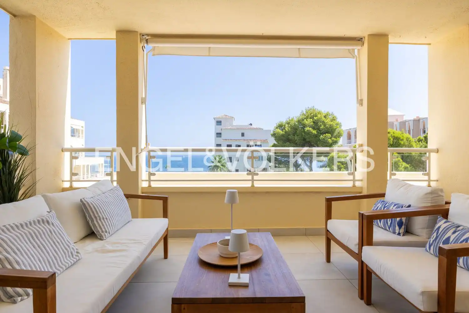 Terrace of Flat for rent in Jávea / Xàbia  with Air Conditioner, Heating and Terrace