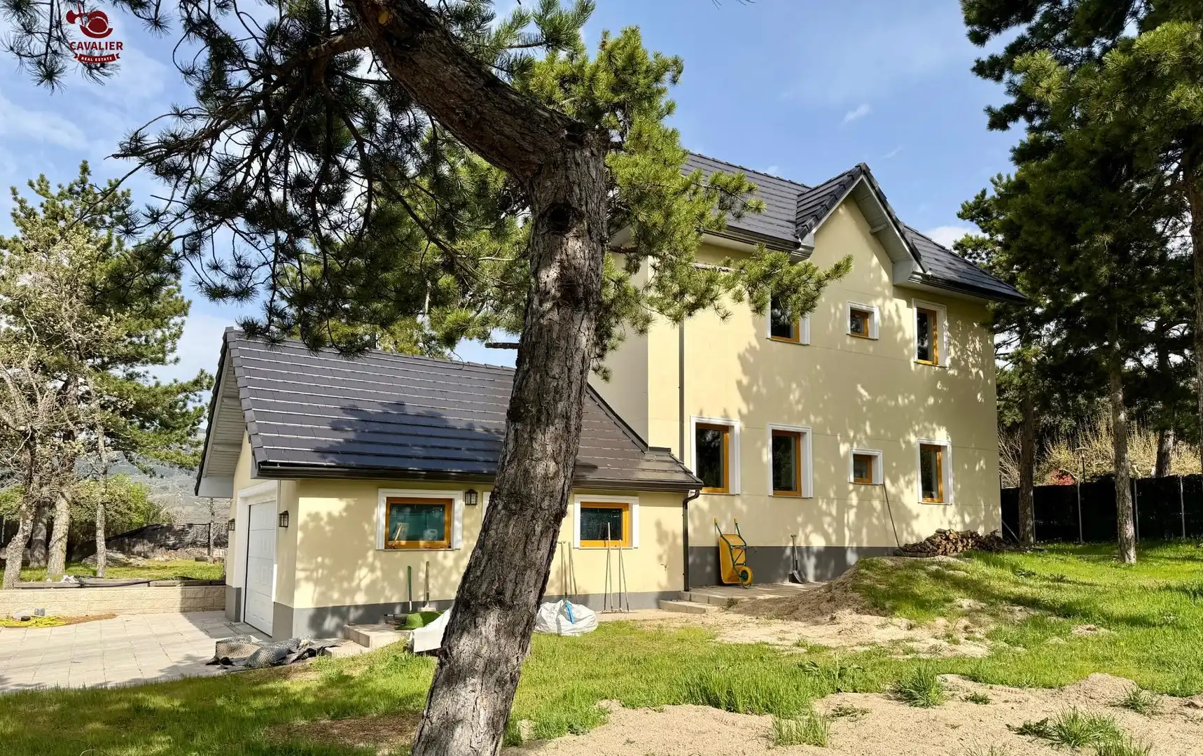 Vista exterior de Casa o chalet en venta en Los Molinos con Calefacción, Jardín privado y Terraza
