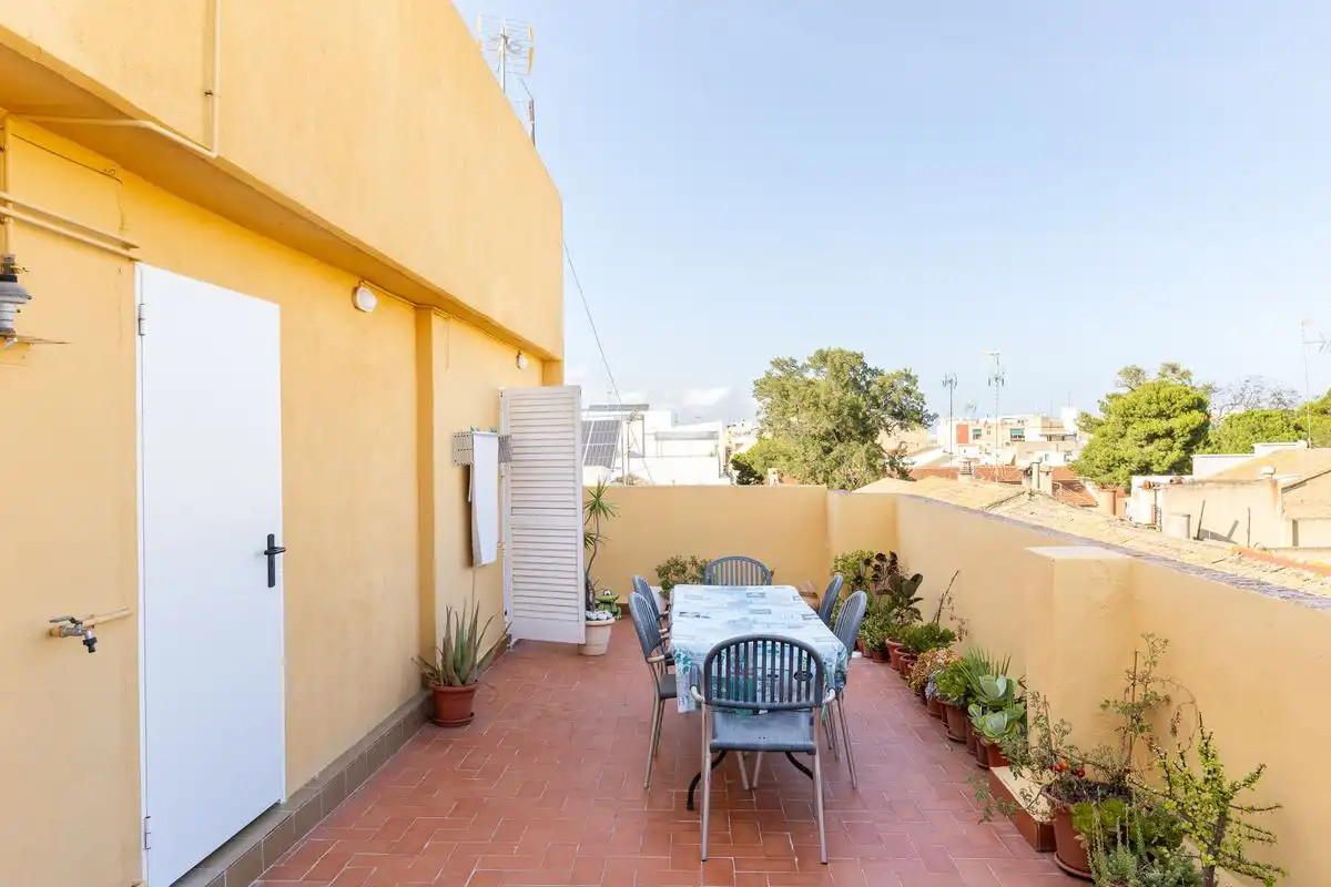 Terrasse von Dachboden zum Verkauf in Foios mit Klimaanlage, Heizung und Terrasse