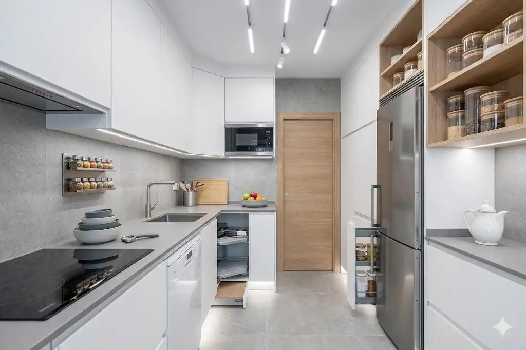 Kitchen of Flat for sale in Madrid  with Heating