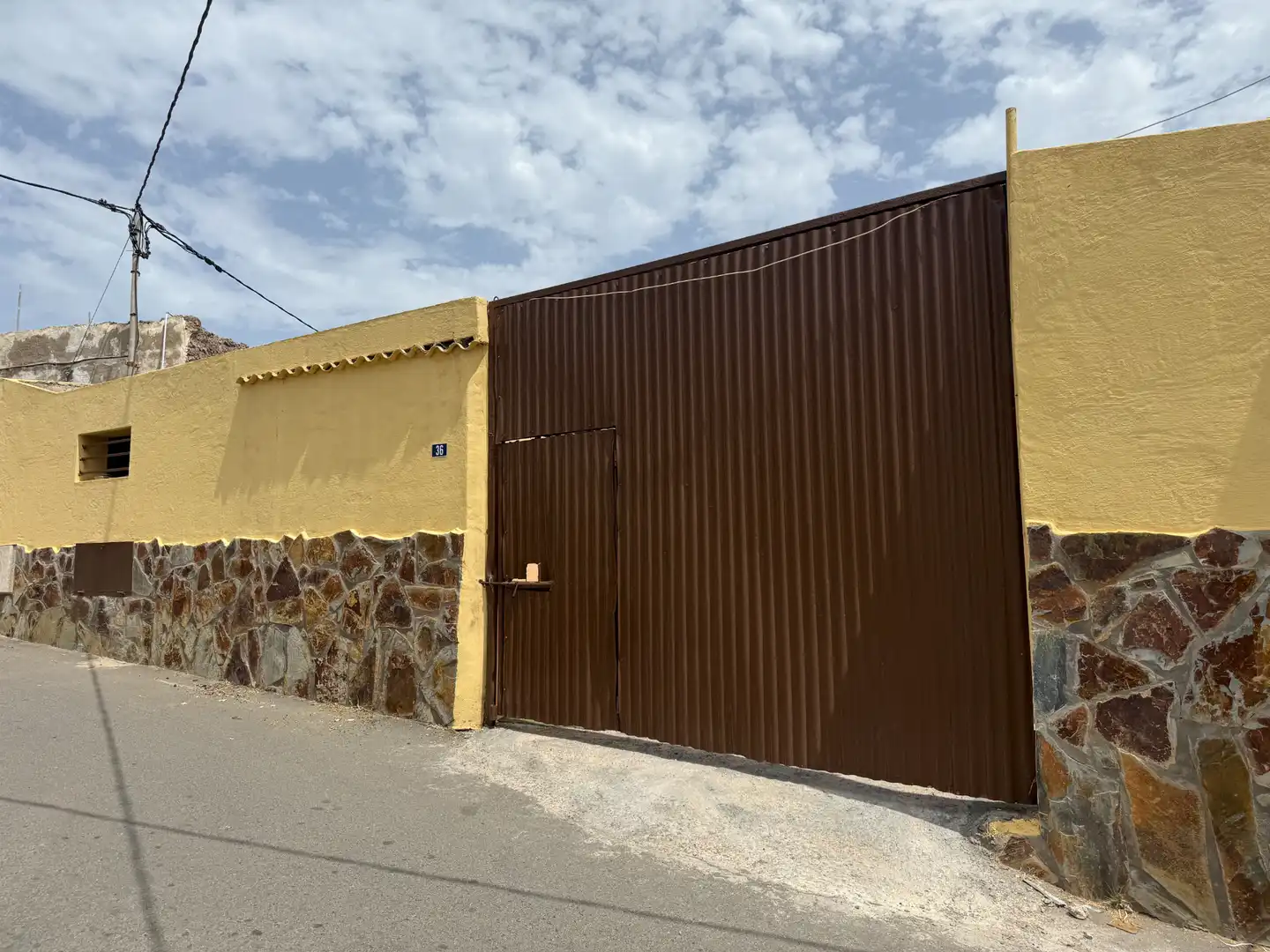 Vista exterior de Terreno en venta en La Aldea de San Nicolás 