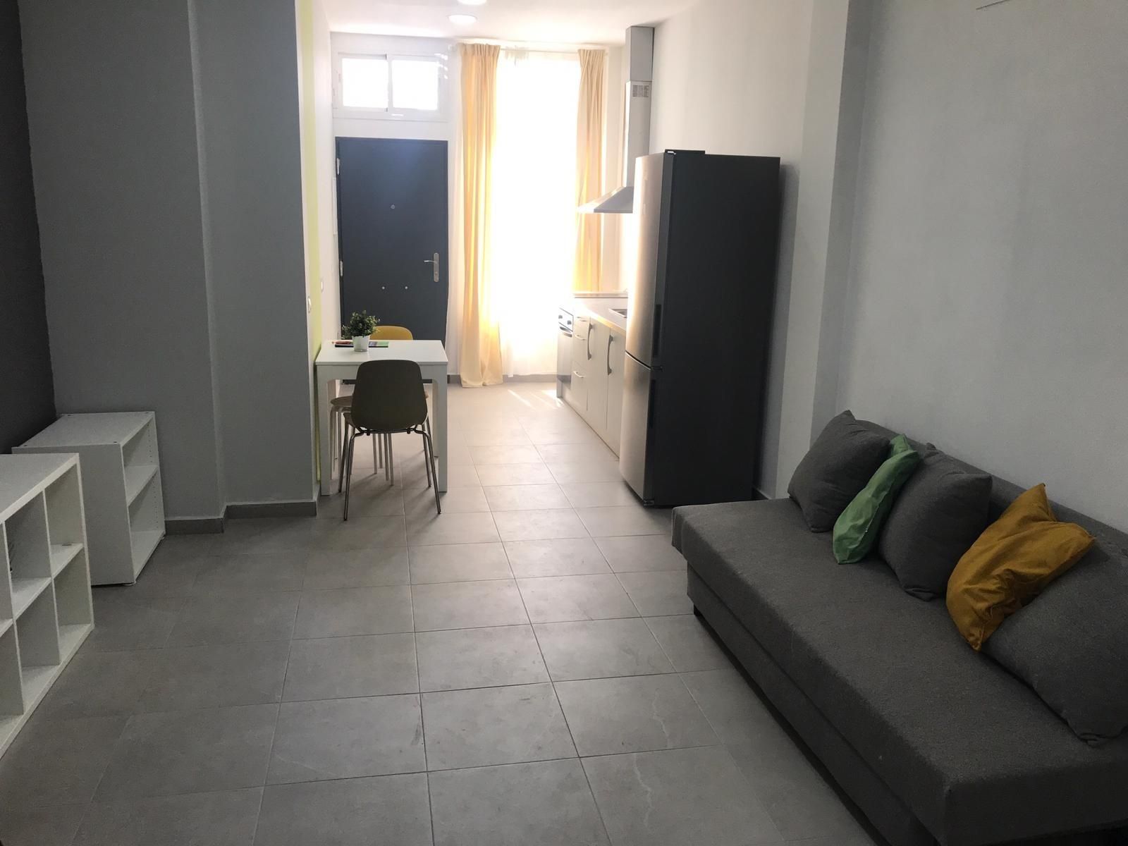 Living room of Study to rent in Málaga Capital  with Air Conditioner and Heating