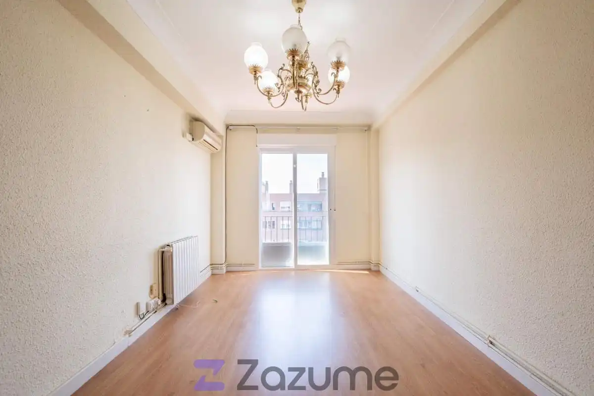 Wohnzimmer von Wohnung zur Miete in Zaragoza mit Klimaanlage, Heizung und Parkett