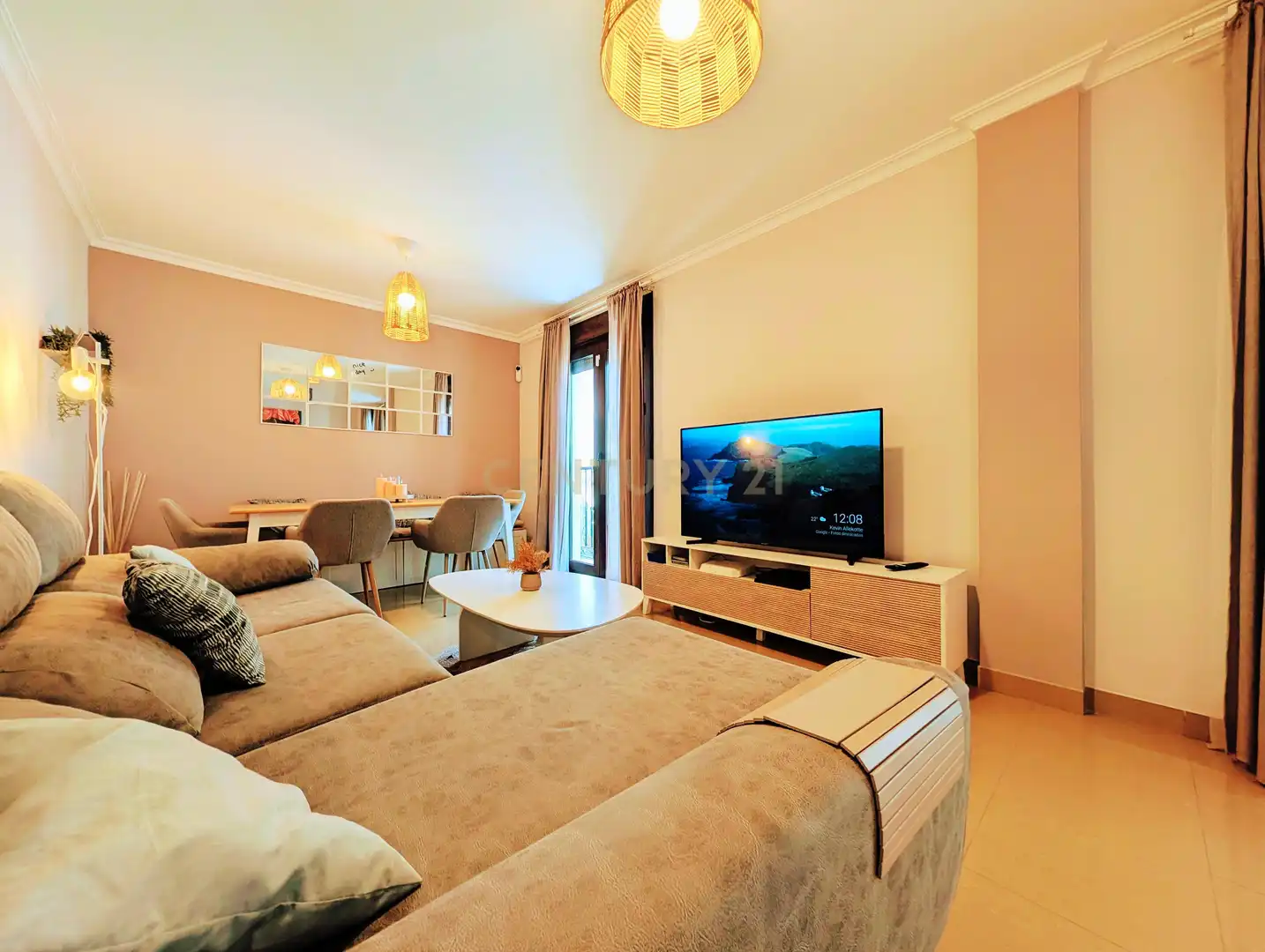 Sala de estar de Piso en venta en Berja con Aire acondicionado