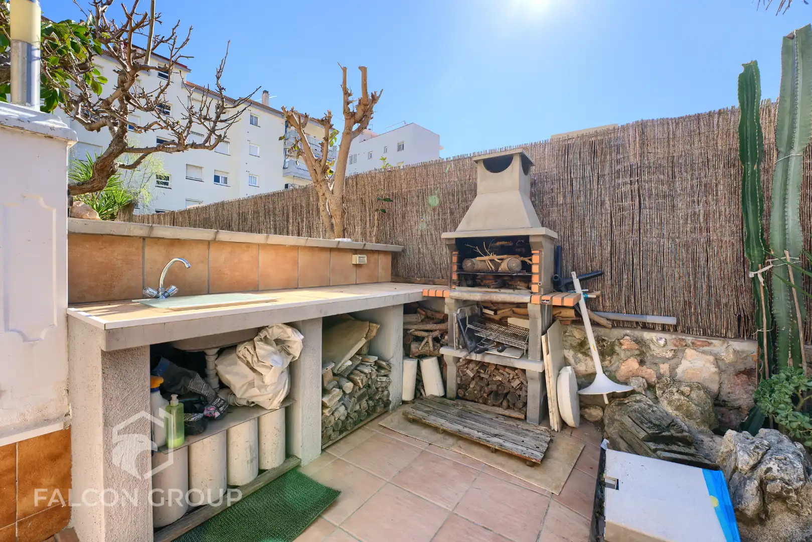 Terraza de Casa o chalet en venta en Cunit con Aire acondicionado, Calefacción y Jardín privado