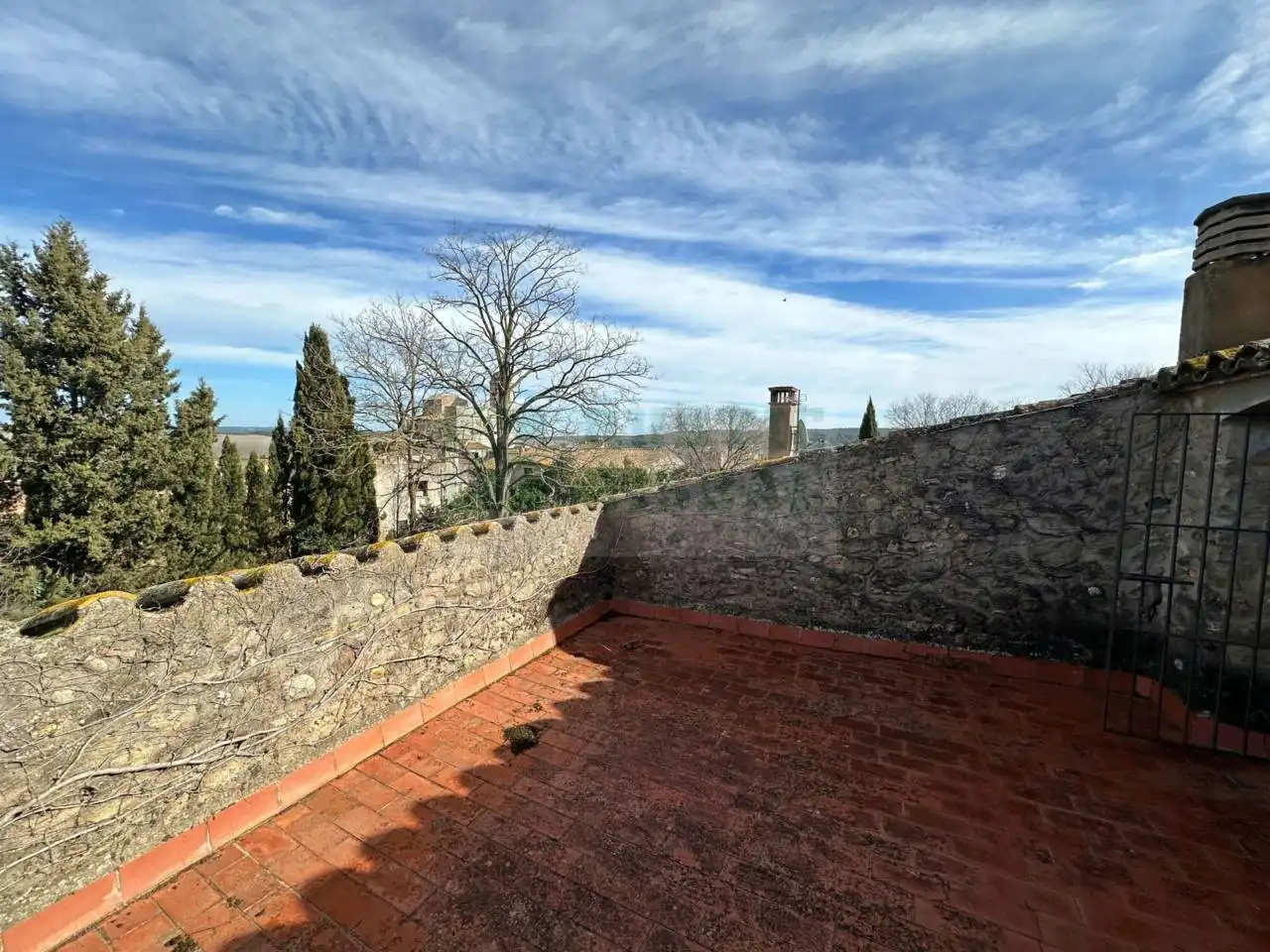 Terraza de Finca rústica en venta en Sant Joan de Mollet con Calefacción, Jardín privado y Terraza