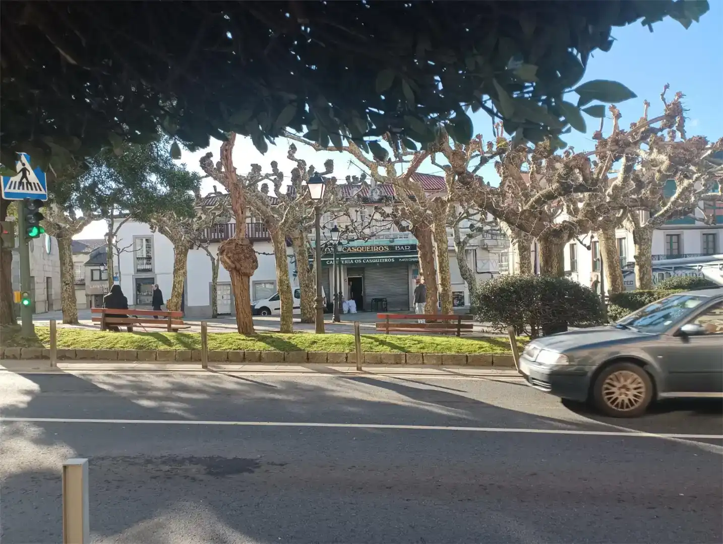 Exterior view of Commercial properties for sale in Arzúa  with Air Conditioner