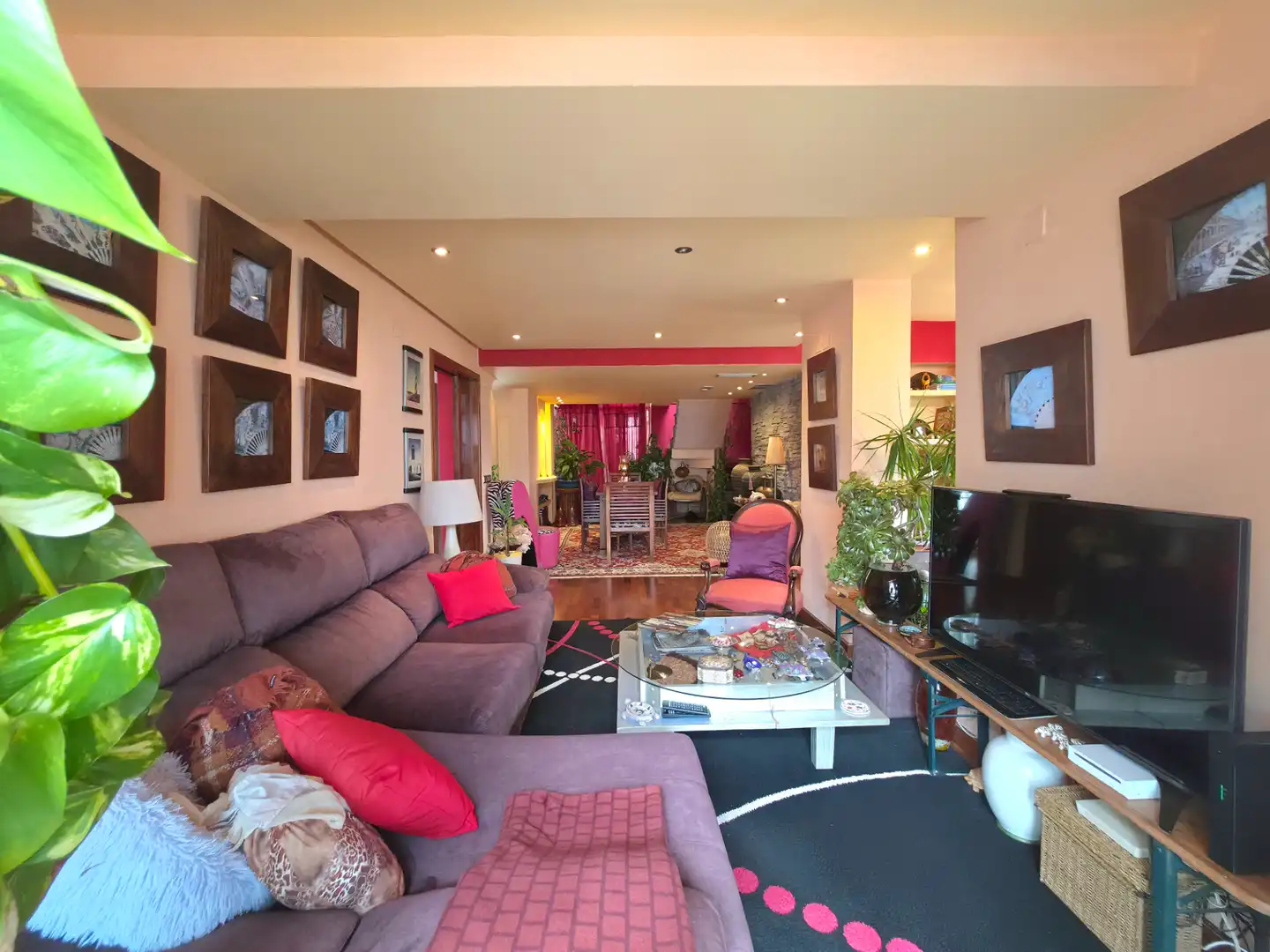 Sala d'estar de Àtic en venda en El Campello amb Aire condicionat, Terrassa i Piscina comunitària