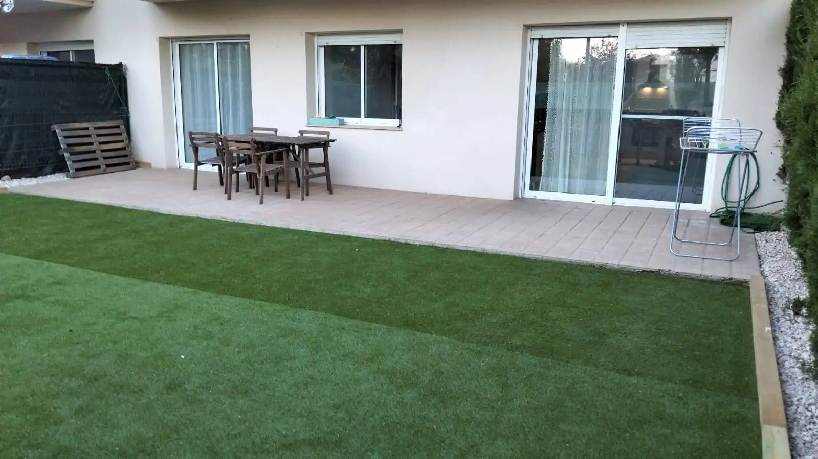 Terrace of Flat for rent in La Ràpita  with Private garden, Terrace and Furnished
