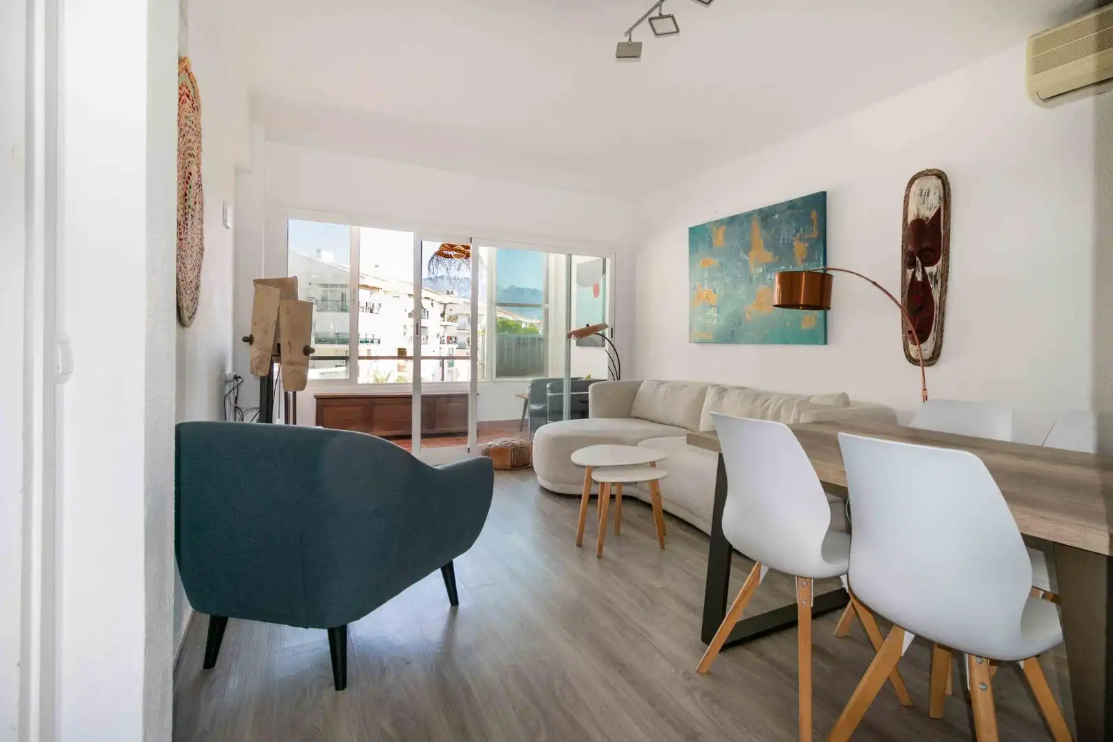 Living room of Apartments for sale in L'Alfàs del Pi  with Air Conditioner, Heating and Terrace