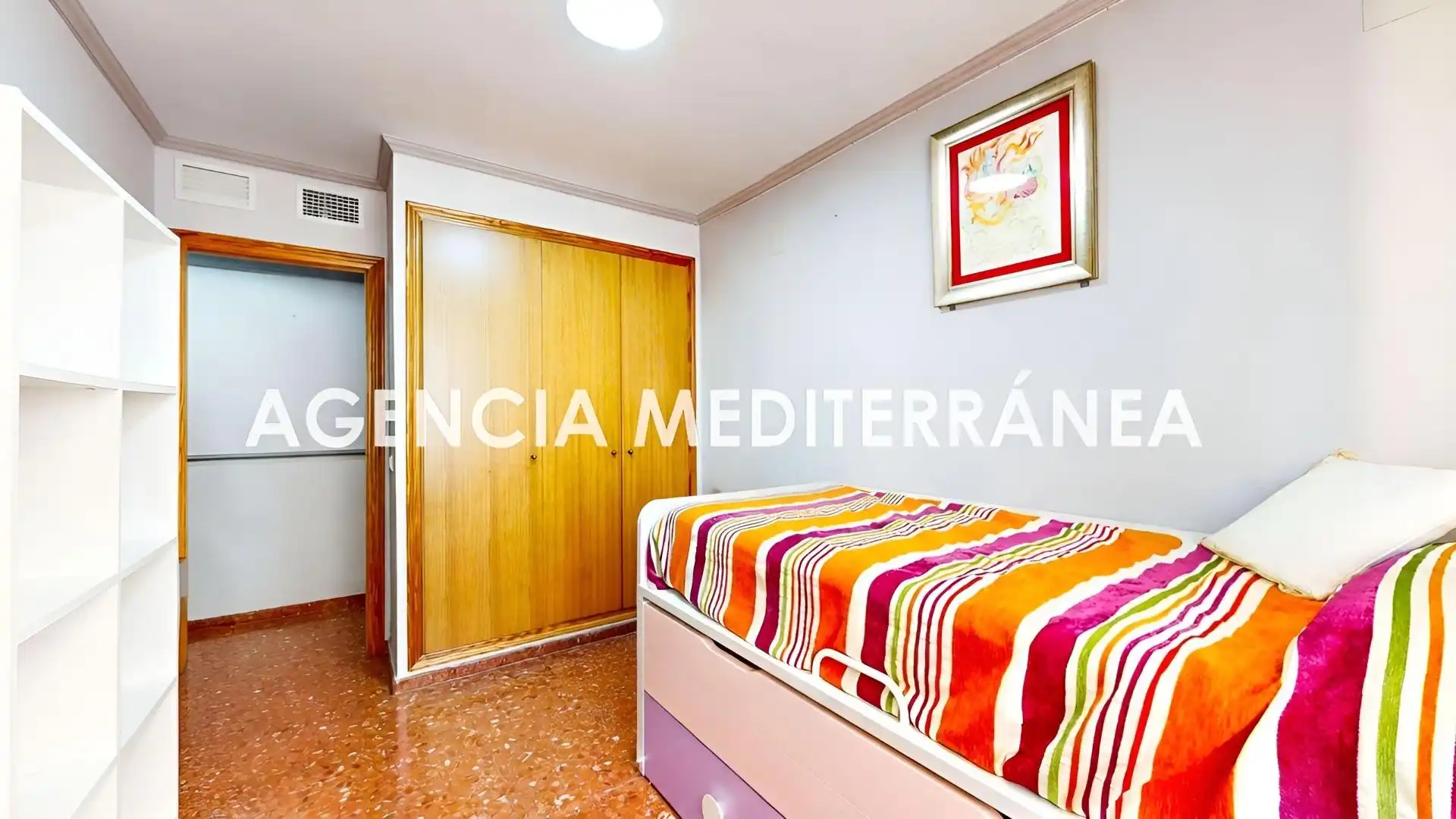 Bedroom of Flat for sale in Alfafar  with Air Conditioner