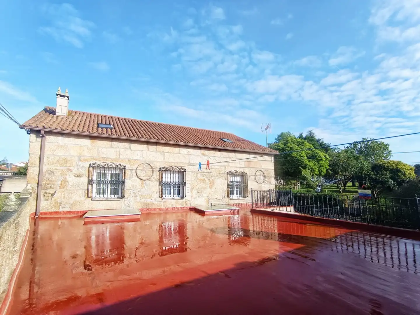 Vista exterior de Casa o xalet en venda en Cambados amb Terrassa, Traster i Moblat