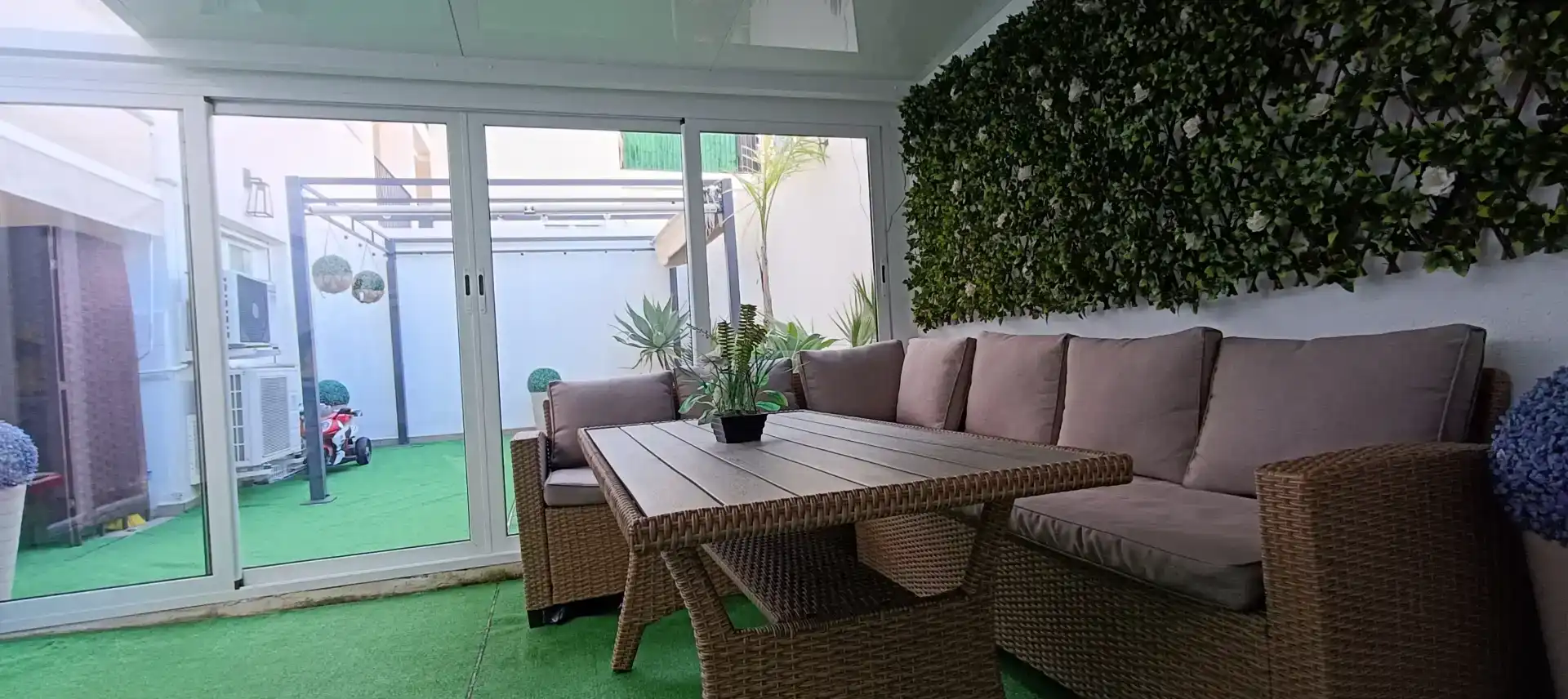 Terrassa de Pis en venda en Pego amb Aire condicionat, Jardí privat i Parquet