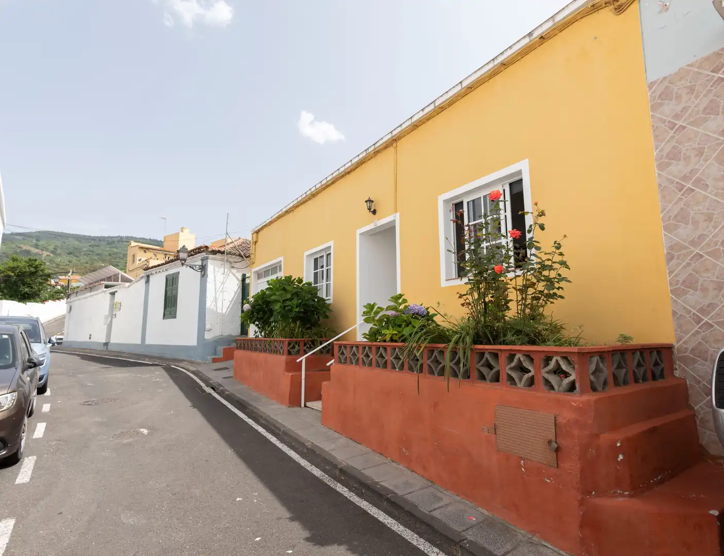 Exterior view of Houses for sale in La Guancha  with Private garden and Terrace
