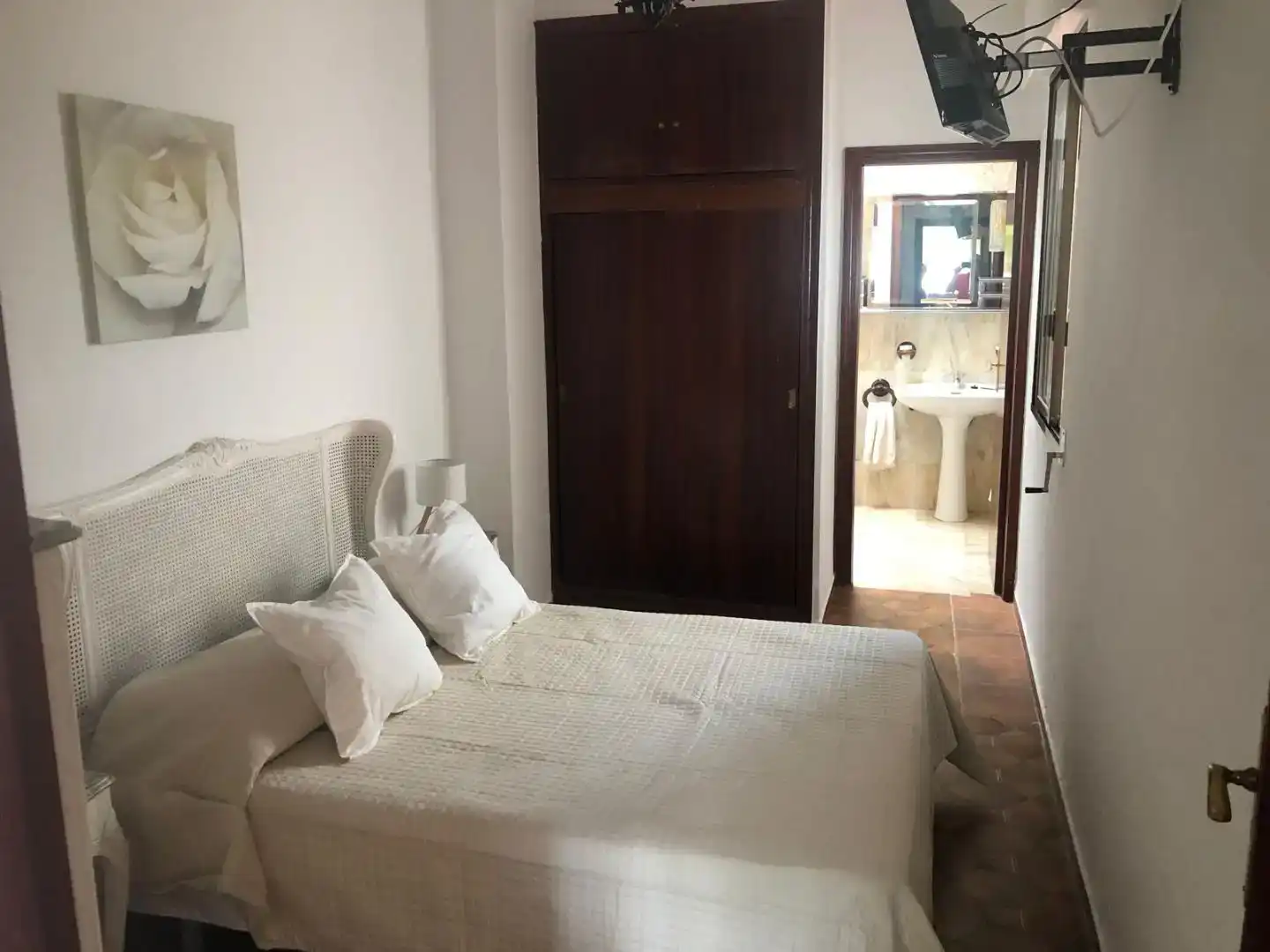 Dormitori de Casa adosada de lloguer en San Javier amb Aire condicionat, Traster i Moblat