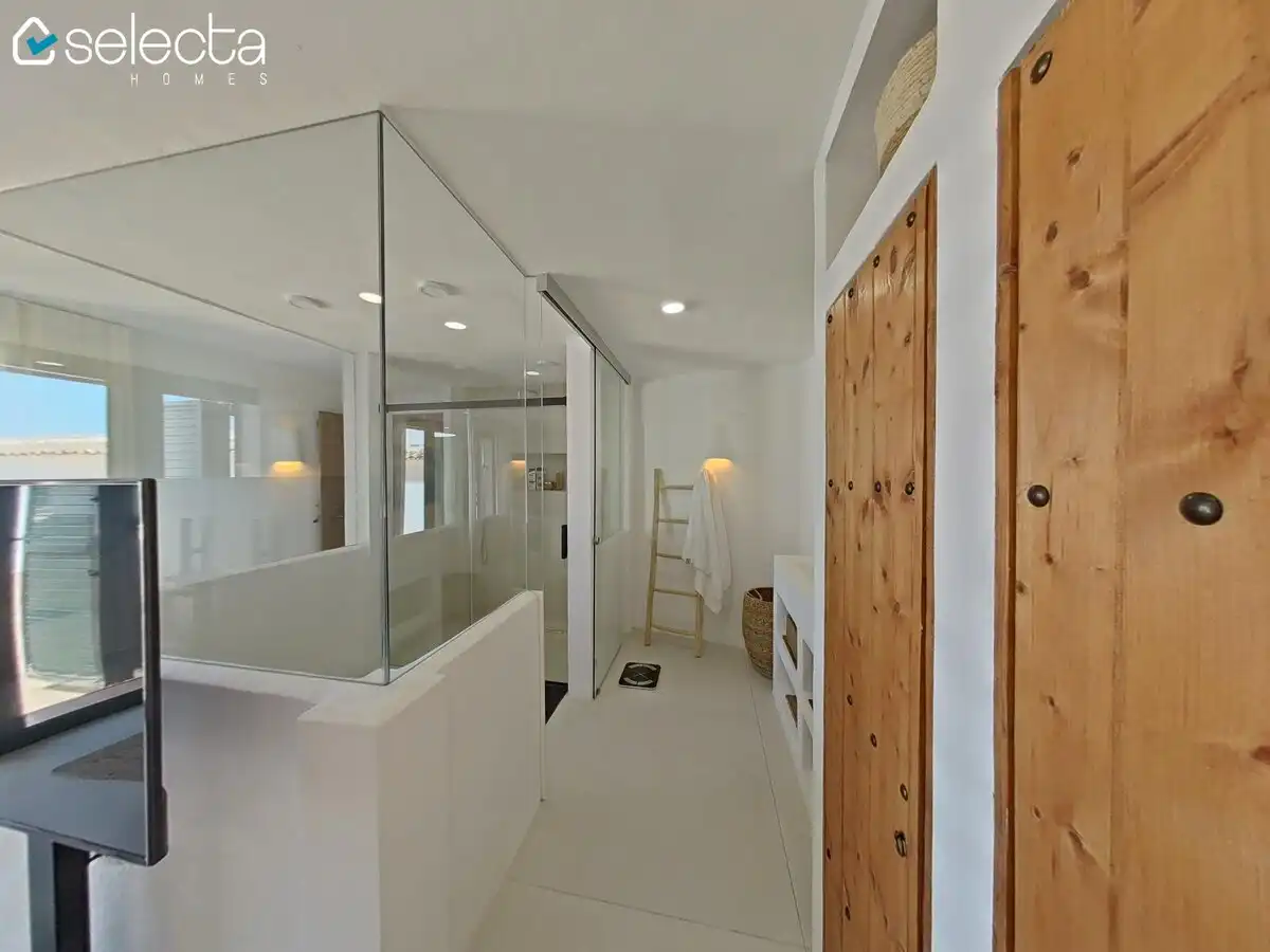 Badezimmer von Haus oder Chalet zum Verkauf in Dénia mit Klimaanlage, Heizung und Terrasse