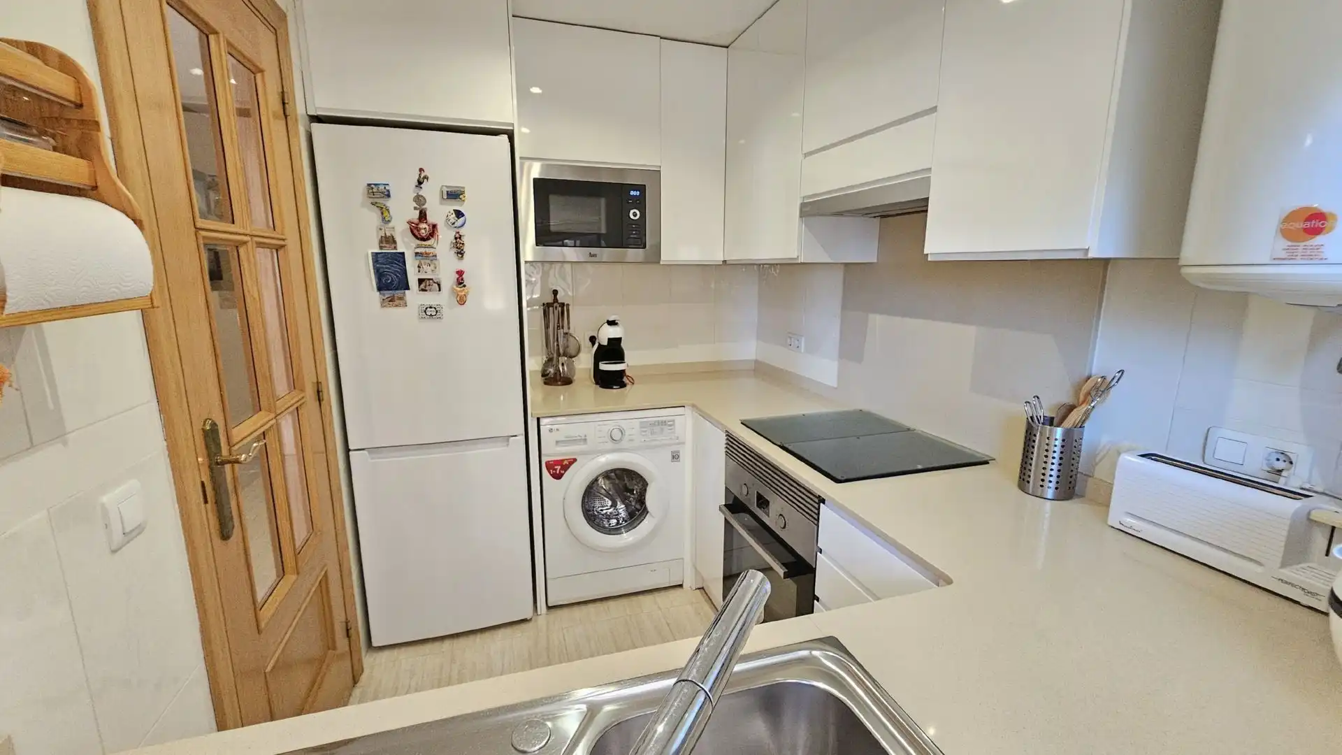 Cocina de Apartamento en venta en Oropesa del Mar / Orpesa con Aire acondicionado, Calefacción y Terraza