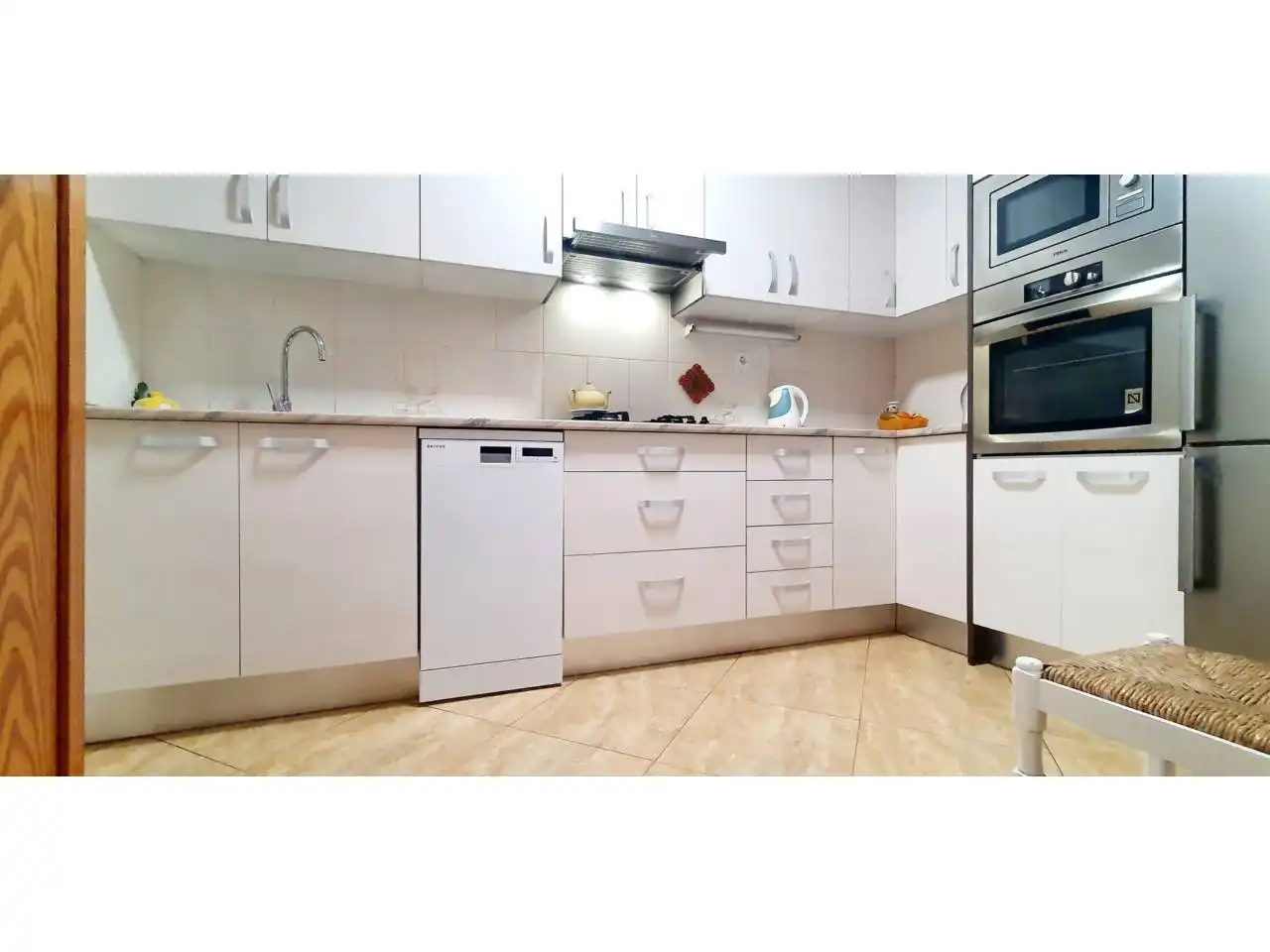 Kitchen of Detached homes for sale in Roquetas de Mar  with Terrace, Furnished and Community pool