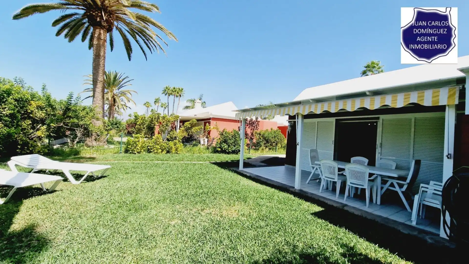 Jardí de Casa o xalet de lloguer en San Bartolomé de Tirajana amb Aire condicionat, Jardí privat i Terrassa