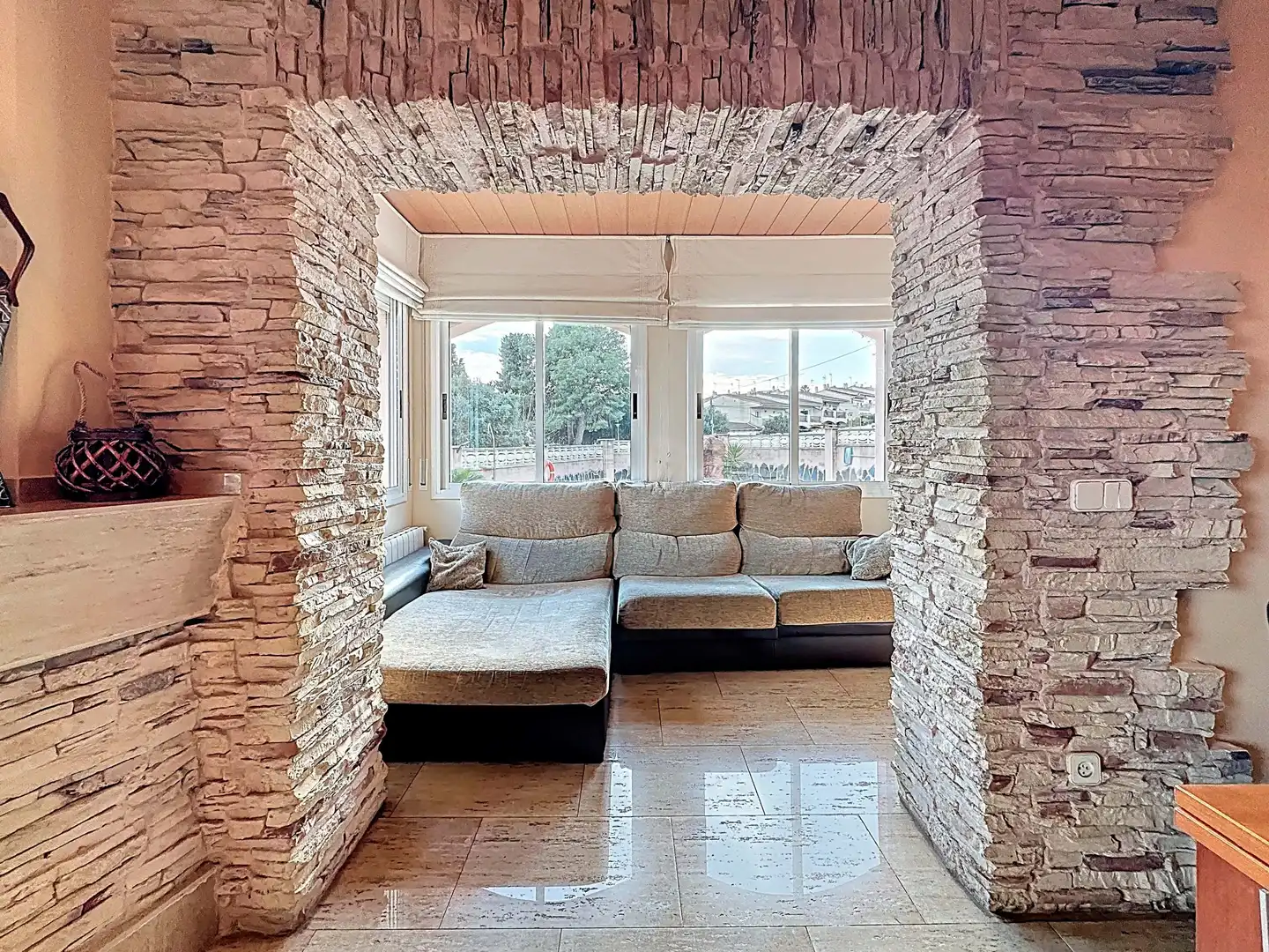 Living room of Houses for sale in El Vendrell  with Air Conditioner, Heating and Terrace