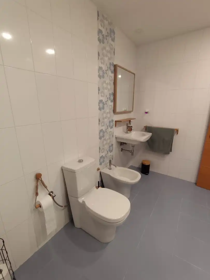 Badezimmer von Haus oder Chalet zum Verkauf in Alginet mit Klimaanlage, Heizung und Terrasse