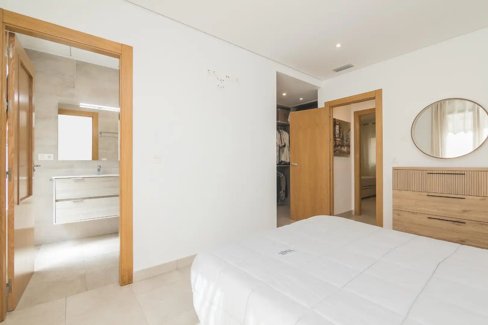 Bedroom of Flat for sale in Elche / Elx  with Air Conditioner, Heating and Storage room