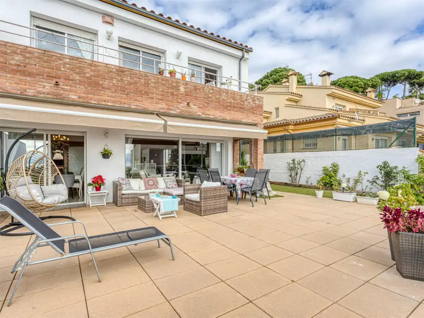 Terrace of Flat for sale in Lloret de Mar  with Air Conditioner, Swimming Pool and Balcony