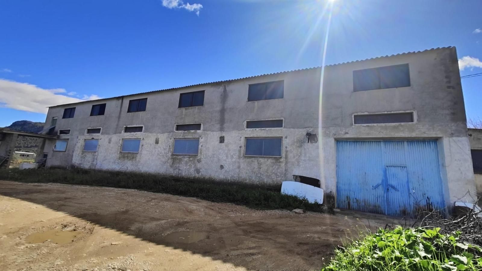 Vista exterior de Nau industrial en venda en Pliego